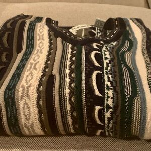 Golfsmith 3D Style cotton  Knit Sweater